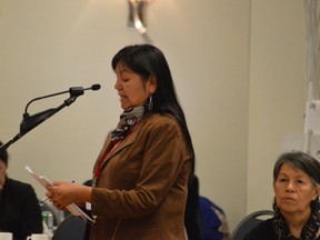 Moose Cree First Nation Chief Patricia Faries
