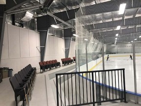 The new Dewberry Arena has been completed and is in use. The small thriving community with a population of fewer than 200 people finished the project which cost a total of $3,900,000.“We have been working on this project for over 5 years now and we dedicated thousands and thousands of volunteer hours to make this dream a reality."