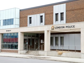 London police headquarters (Free Press file photo)