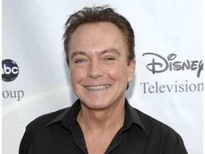 In this Aug. 8, 2009, file photo, actor-singer David Cassidy arrives at the ABC Disney Summer press tour party in Pasadena, Calif. Former teen idol Cassidy of "The Partridge Family" fame has died at age 67, publicist said Tuesday, Nov. 21, 2017. (AP Photo/Dan Steinberg, File)