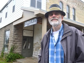 Louis Pin/Postmedia Network
Laurence Grant stands outside the restored Iona General Store, now a bed and breakfast on Iona Road south of Highway 401. The store was forgotten and went into disrepair when traffic was diverted north, but Grant's ambitious project has it up and running again for the first time in decades.