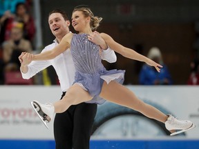 Kirsten Moore-Towers, right, of St. Catharines and Michael Marinaro of Sarnia (file photo)