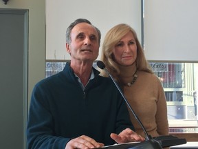 Frank and Kathy Longo also are co-chairs of the campaign to raise $15 million for the project. (HANK DANISZEWSKI, The London Free Press)