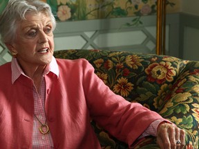 Actor Angela Lansbury poses for photos in Sydney, Australia, Monday, Jan. 7, 2013.  (AP Photo/Rick Rycroft)