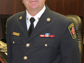 Bob Crawford has appointed as the new chief Chatham-Kent Fire & Emergency Services effective Jan. 15, 2018. (Handout)