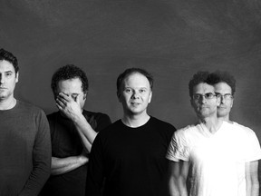Shaky Stars is a new band featuring Sudbury musicians Dan Levecque, left, Joe Fiorino, Nick Krawczuk and Marc Donato. Supplied photo