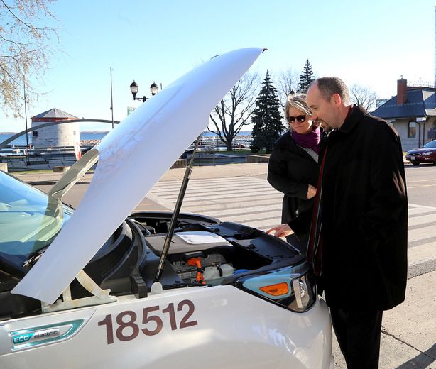 First cityowned electric cars hit the road The Kingston Whig Standard