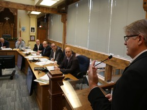 Jason Miller/The Intelligencer
Mark Fluhrer, director, recreation, culture and community services, present to council during capital budget meetings Wednesday.