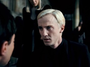 Tom Felton as Draco Malfoy in Harry Potter and the Deathly Hallows, Part 1. (Warner Bros. Pictures)