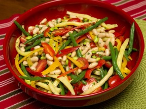 Bean and Pepper Salad (MIKE HENSEN, The London Free Press)