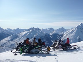 Snowmobilers are reminded of the importance of having the proper avalanche safety equipment with them before heading for the mountain trails this season (Submitted | Mark Bender).