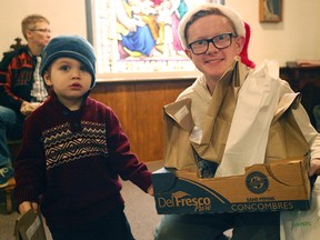 More than 170 kids from the region took part in St. Nick’s Christmas Day For Children at St. Thomas Anglican Church in Seaforth Dec. 2.(Shaun Gregory/Huron Expositor)