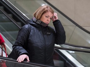 Liberal MP Sherry Romanado leaves a committee meeting, in Ottawa on Monday, Dec. 4, 2017. THE CANADIAN PRESS/Justin Tang