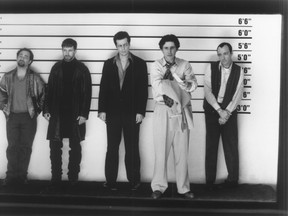 The Usual Suspects, starring Kevin Pollak, Stephen Baldwin, Benicio Del Toro, Gabriel Byrne and Kevin Spacey.  HANDOUT PHOTO.  (Postmedia files)