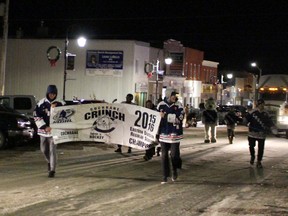 The Cochrane Crunch management, staff and team made the annual Christmas parade possible.