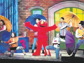 Elmo rocks the party in Sesame Street Live. (Photo courtesy Feld Entertainment)