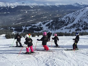 Photo supplied
The Parkland Racers Ski Club has made three trips to Jasper National Park to train for  the upcoming racing season.