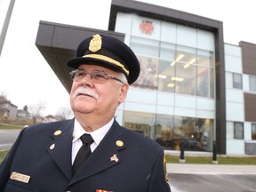Jason Miller/The Intelligencer
Deputy Chief Bruce Greatrix is retiring after 42 years as a local firefighter. Greatrix said he feels he is leaving the department at a good time as it is “well-positioned.”