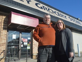 Jason Rehkopf and Andrea Pepper announced on Facebook they would be selling the Rodney grocery store only a year after buying it from the long-time owners. The couple hoped to continue the long-running store but closed due to slow business, high hydro rates, and the impending minimum wage hike.