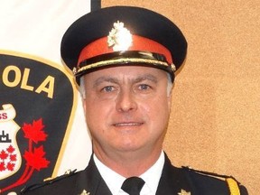 Espanola Police Chief Steven Edwards. (Postmedia file photo)