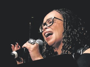 Denise Pelley sings seasonal favourites with proceeds supporting relief efforts in South Sudan, where she is heading in January. (Deborah Zuskan/Special to Postmedia News)
