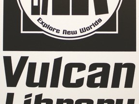 The Vulcan Municipal Library's new logo. Graphic provided by the Vulcan Municipal Library