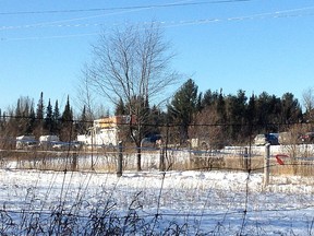 Hydro One and emergency services on the scene of a helicopter crash north east of Tweed, Ont. which has killed four people on Thursday Dec. 14 2017. Meghan Balogh/Postmedia Network