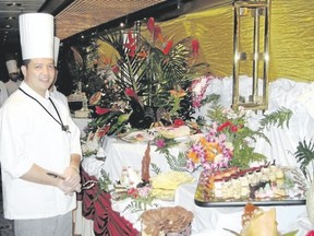 Cruise ships put on spectacular holiday buffets, including dessert extravaganzas. (Jim Fox/Special to Postmedia News)