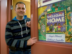 Joseph Jilitovich, a settlement counsellor with the London Cross Cultural Learner Centre, fled to Canada from his war-torn homeland, Bosnia Herzegovina, in 1994. Now, he’s helping others find a home in London. (CHRIS MONTANINI, Londoner)