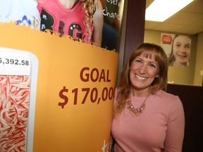 Jason Miller/The Intelligencer
Amanda Smith confirmed the YMCA Strong Kid Campaign has raised $205,000 and counting. The goal for this year’s campaign was established as $170,000.