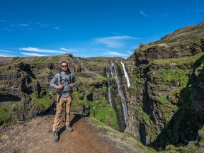 Sarnia realtor Mike Cullis is pictured along the Landmannalaugar route through Iceland's Southern Highlands this summer. He was one of about 90 realtors across Canada with Royal Lepage Key Realty to participate in the Iceland Challenge for Shelter.  (Handout)