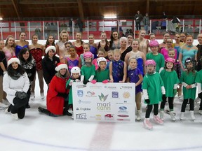 Langton Skating Club's skaters and coaches thanked Maricann last Friday night at its 8th Annual Gala. (CHRIS ABBOTT/TILLSONBURG NEWS)