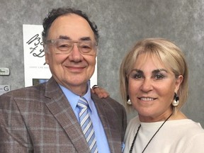 Barry and Honey Sherman in a photo from the United Jewish Appeal. THE CANADIAN PRESS/HO-United Jewish Appeal