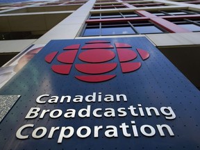The Canadian Broadcasting Corporation (CBC) Toronto headquarters, photographed Wednesday afternoon, April 4, 2012. (Aaron Lynett / Postmedia Network)