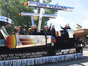 The Town of Vulcan entered the USS Vulcan into last June's Spock Days parade. Vulcan Advocate file photo