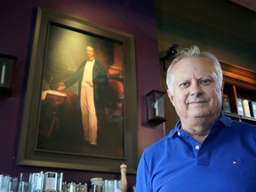 Paul Fortier of Jessup Food and Heritage announced the name of Sir John’s Public House has been changed to simply The Public House. (Ian MacAlpine/The Whig-Standard)