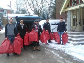 On December 29, dedicated volunteers distributed toys to families that have recently relocated to the area. The toys were generously donated by members of the community. (PHOTO COURTESY OF MULTICULTURAL ASSOCIATION PERTH-HURON)