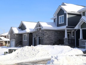 Pictured are homes on Aldergrove Court, near John Counter Boulevard. Kingston house prices have risen again, according to fourth-quarter 2017 Royal LePage House Price Survey released this week. (Ian MacAlpine/The Whig-Standard)