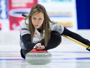 Rachel Homan, above, faces Team World?s Silvana Tirinzoni in the opening draw of World Financial Group Continental Cup today at Western Fair Sports Centre. (File photo)