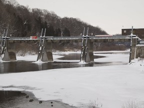 Council next must consider what to do with disabled Springbank dam. Many favour creation of a footbridge and wildlife lookout. (MIKE HENSEN, The London Free Press)