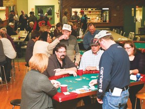 The Milo Lions Club held its annual Fun Casino at the Milo Community Hall last Saturday. Proceeds from the event were donated to Milo's library. Jasmine O'Halloran Vulcan Advocate