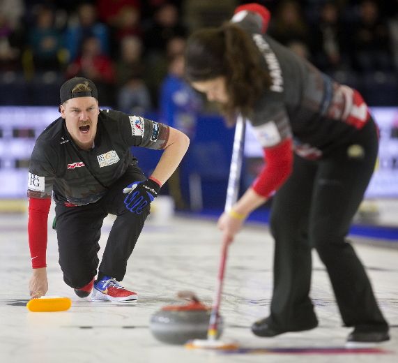 Continental Cup of Curling Siblings take stress 'one rock at a time