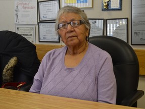 Angela Shisheesh was in Ottawa Monday for a rally with other St. Anne's residential school survivors. She says she hasn't yet had justice from the federal government after suffering abuse at the school.