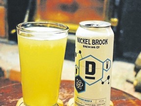 Beer D, a sour, highlights the Nickel Brook Mystery Pack. Craft beer fans can vote for their favourite from among four in the pack until Jan. 21. (Wayne Newton/Special to Postmedia News)