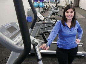 Laura Bennett is the fitness manager at the new Medpoint Health Care Centre in Tillsonburg, located at 205 Broadway. The grand opening for the new facility is Feb. 3. (Chris Abbott/Tillsonburg News)