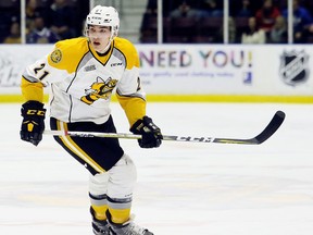 Sarnia Sting centre Adam Ruzicka. (MARK MALONE/Postmedia Network)