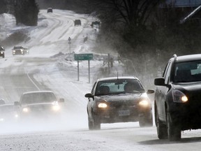 Intelligencer file photo
The Quinte Region Traffic Coalition is reminding area motorists to always take weather conditions into consideration while travelling.