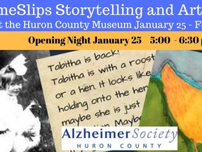 TimeSlips will be showing at the Huron County Museum from January 25 – February 8.