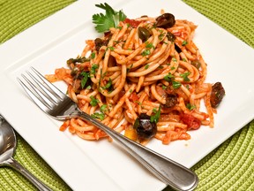 Spaghetti Alla Puttanesca. (Mike Hensen/Postmedia Network)