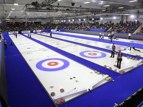The Western Fair Sports Centre is busy with lots of fans for the World Financial Group Continental Cup. (MIKE HENSEN, The London Free Press file photo)